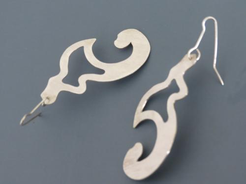 Boucles d'oreilles en argent