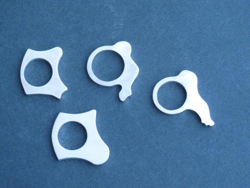 Bagues en argent.